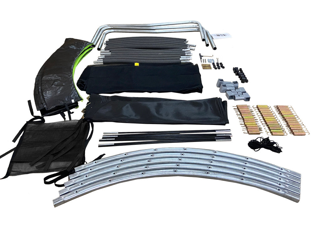 Batutas Lean Sport 305 cm, juoda žalia