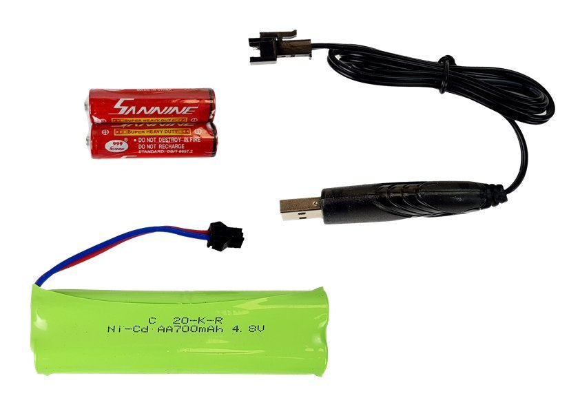 Nuotoliniu būdu valdomas automobilis - amfibija, žalias