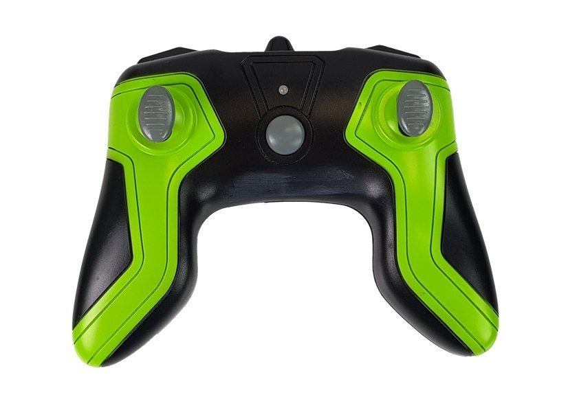 Nuotoliniu būdu valdomas automobilis - amfibija, žalias