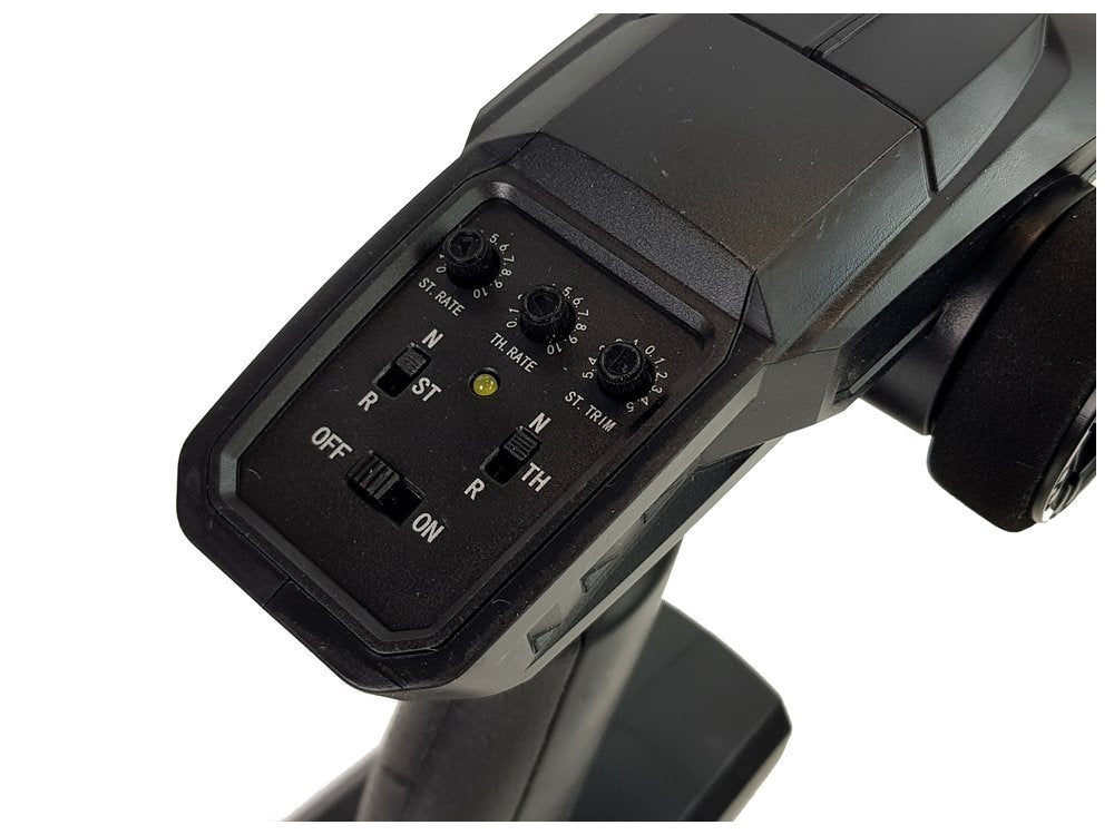 Itin greitas iki 40km/h nuotoliniu būdu valdomas visureigis Off-Road ENOZE 9200E, raudonas