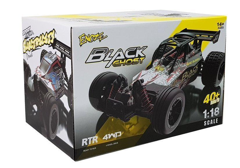 Nuotoliniu būdu valdomas visureigis 4x4 1:18, žalias