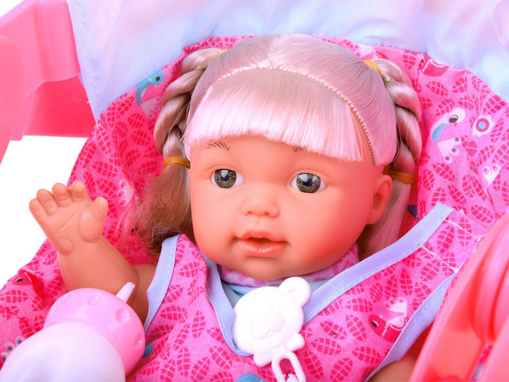 Miela interaktyvi lėlė su nešykle 5in1