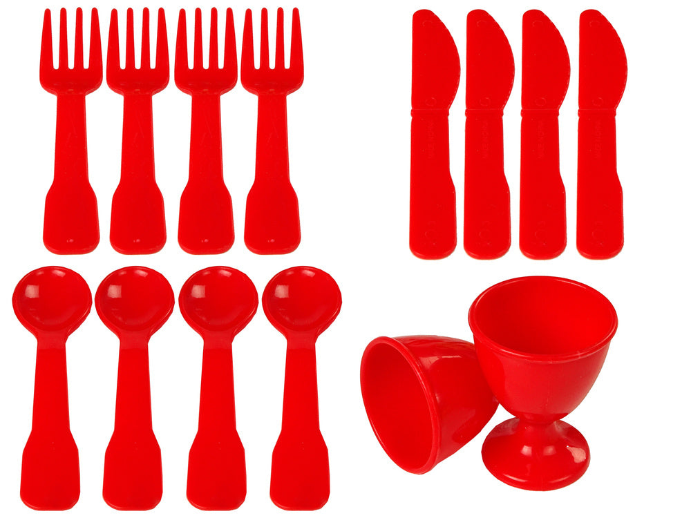 Vaikiškas virtuvės indų rinkinys, 42 vnt.