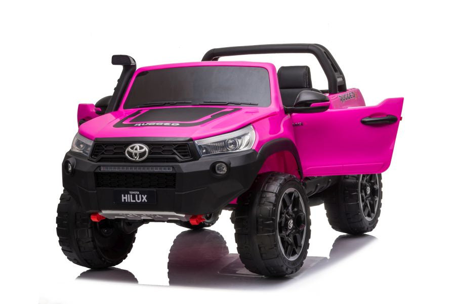 Vaikiškas elektromobilis Toyota Hilux, rožinis