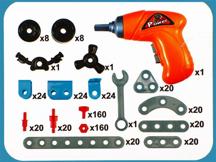 Kūrybinis konstruktorius, 550 vnt.
