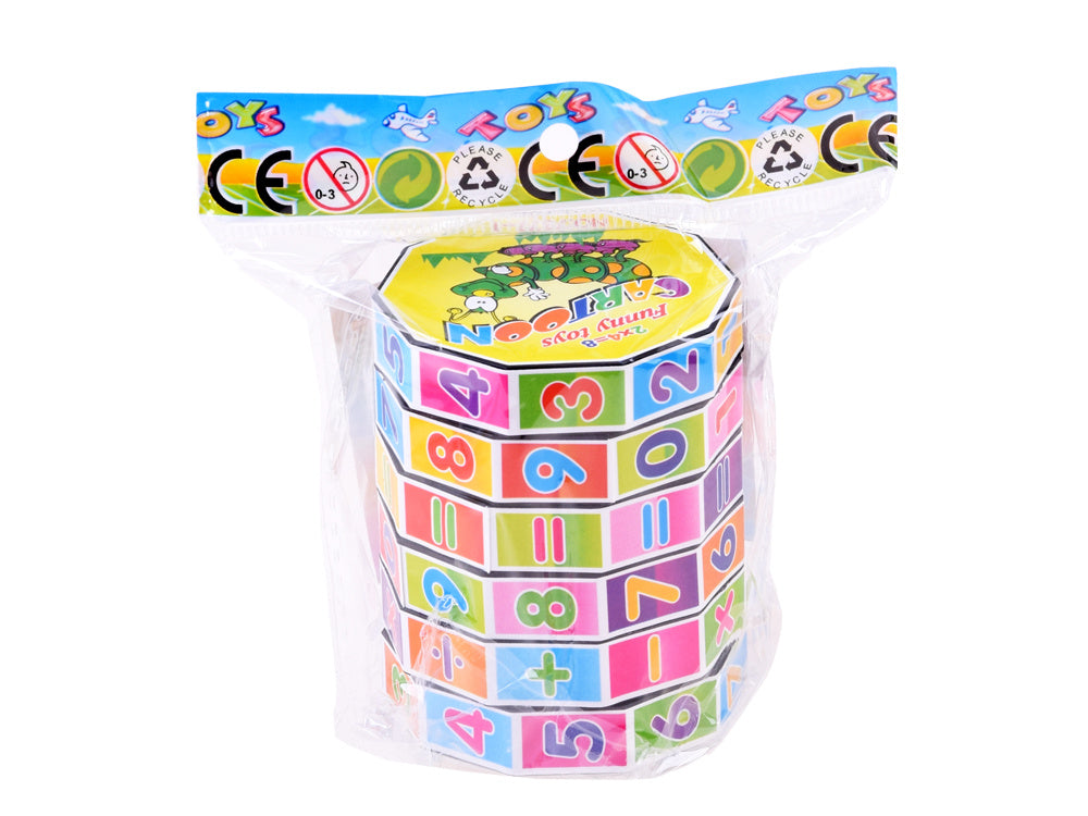 Edukacinis cilindras su skaičiais