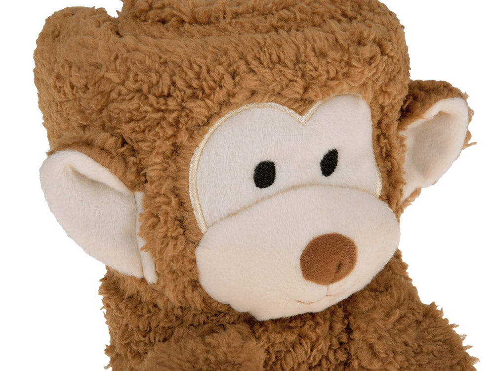 Minkšta antklodė beždžionė, ruda