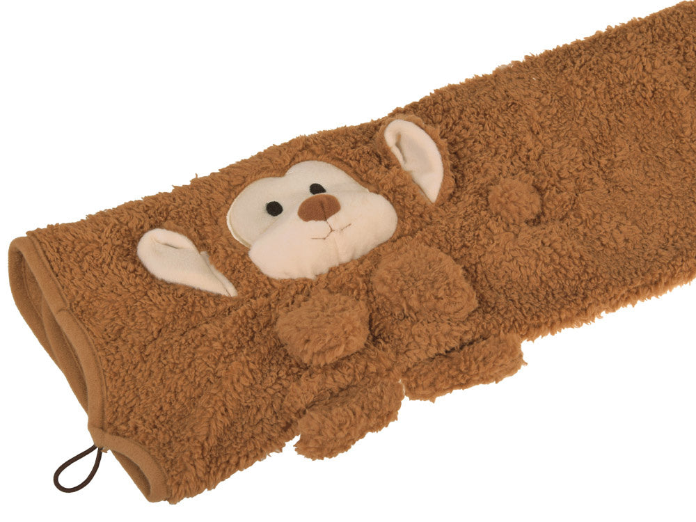 Minkšta antklodė beždžionė, ruda