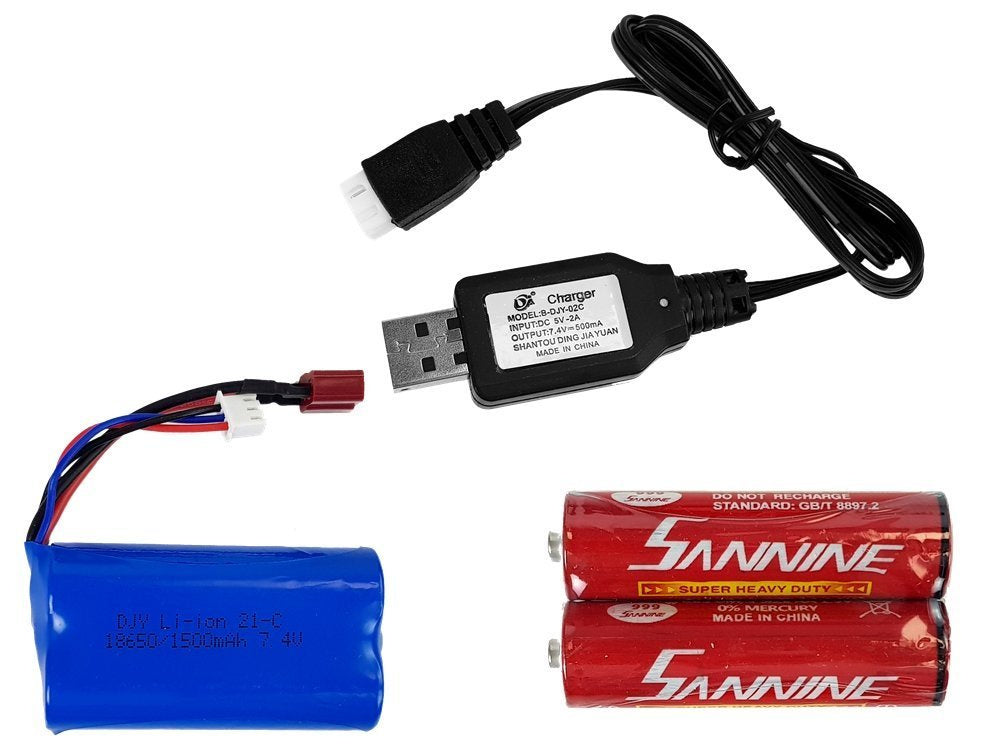 4x4 galingas nuotoliniu būdu valdomas ralio automobilis 35 km/h, mėlynas