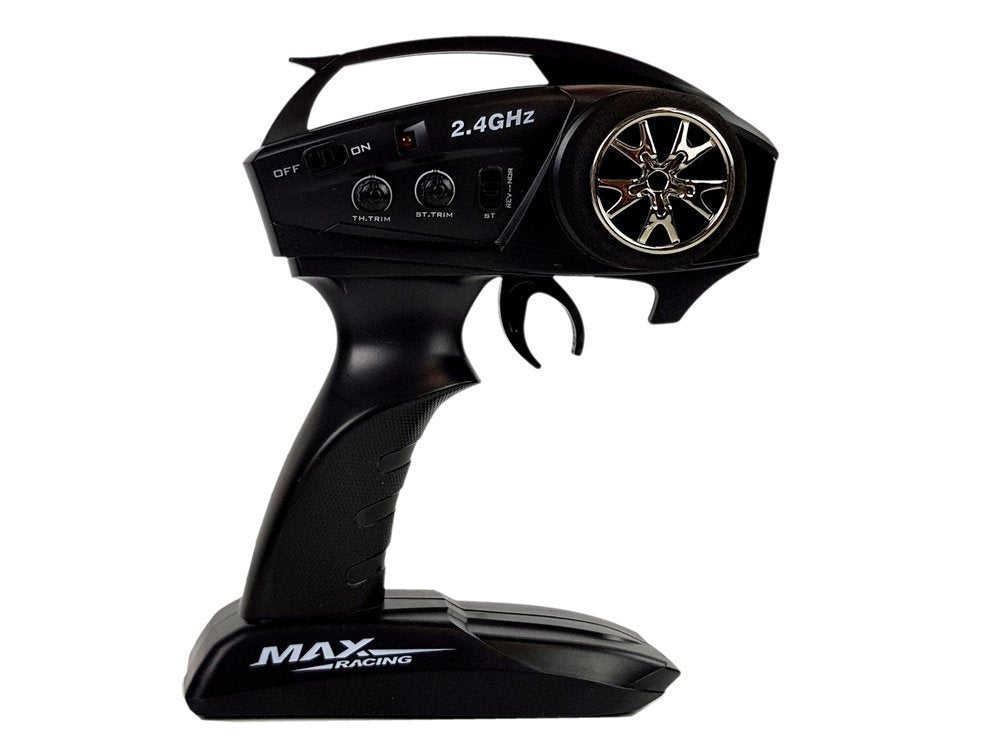 Galingas 35 km/h nuotoliniu būdu valdomas 4x4 Off-Road visureigis, geltonas