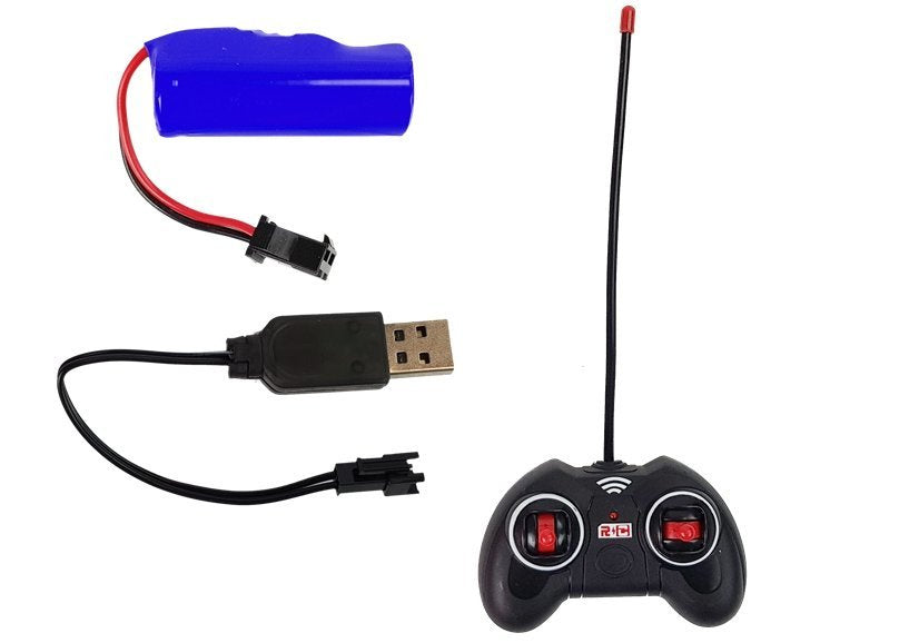 Nuotoliniu būdu valdomas sunkvežimis, žalias