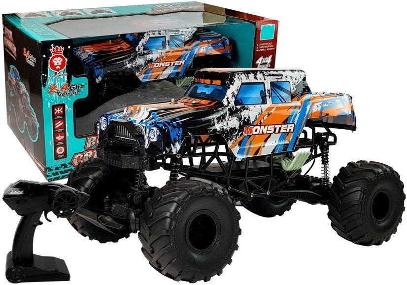 Didelis nuotoliniu būdu valdomas visureigis Jeep Terrain 4x4 57cm