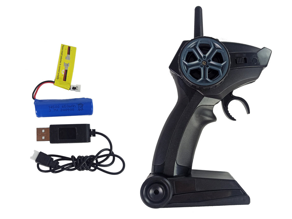 Nuotoliniu būdu valdoma motorinė valtis 1:47 Racing 2.4G