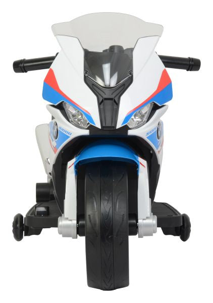 Elektrinis motociklas vaikams BMW S1000RR, baltas