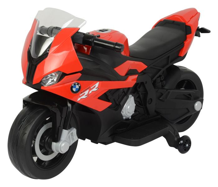 Elektrinis motociklas vaikams BMW S1000RR, raudonas