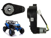 Variklis su pavarų dėže elektromobiliui  XMX613 priekinei ašiai 24 V