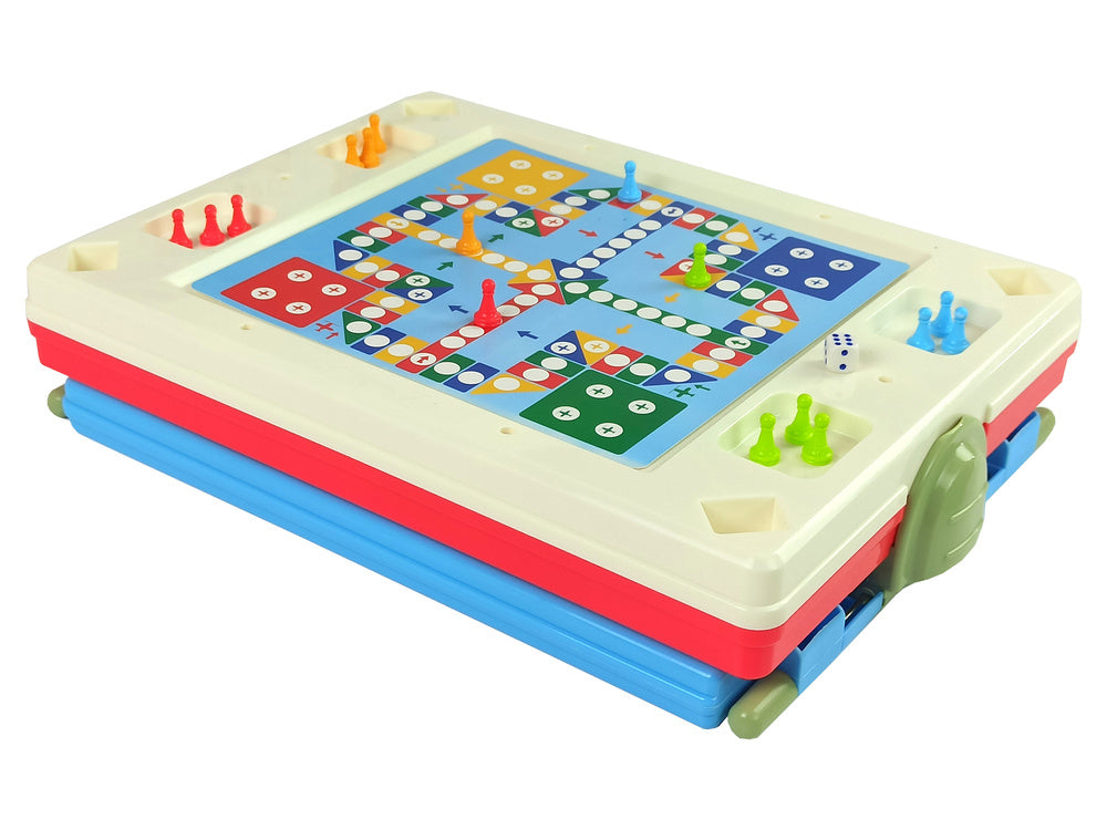 3 viename Magnetinė ir kreidos lenta + mėlynas žaidimų stalas