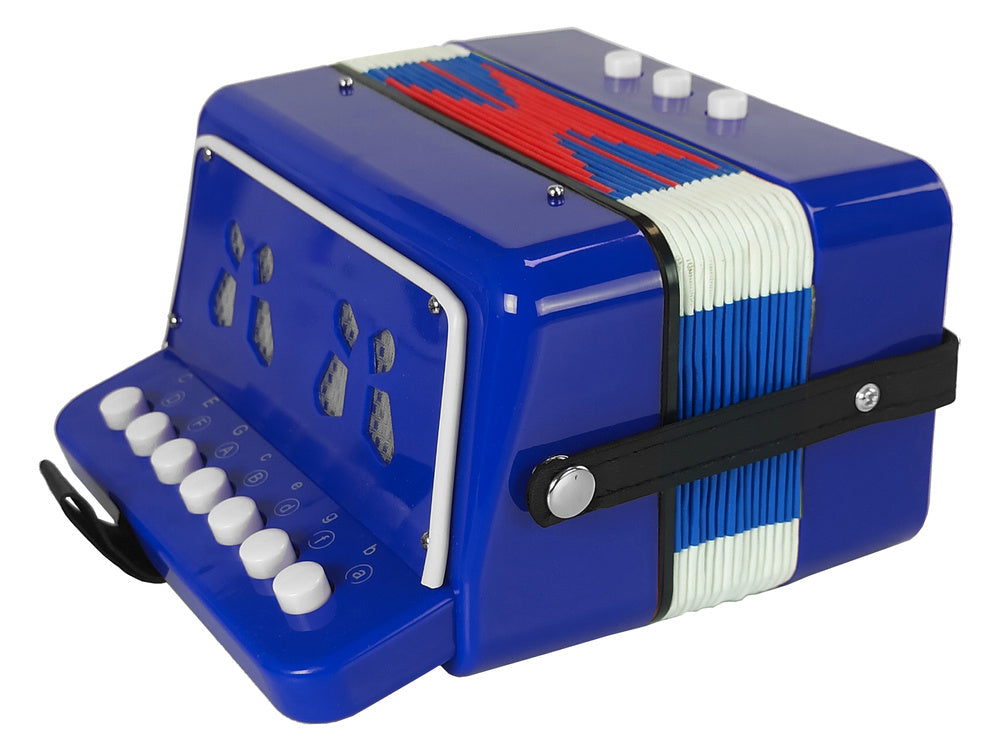 Muzikinis instrumentas „Akordeonas“, mėlynas