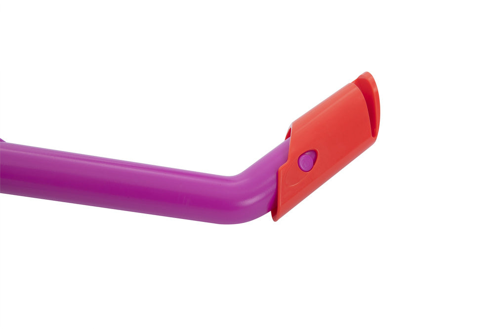 Nardymo kaukė su vamzdeliu, rožinė