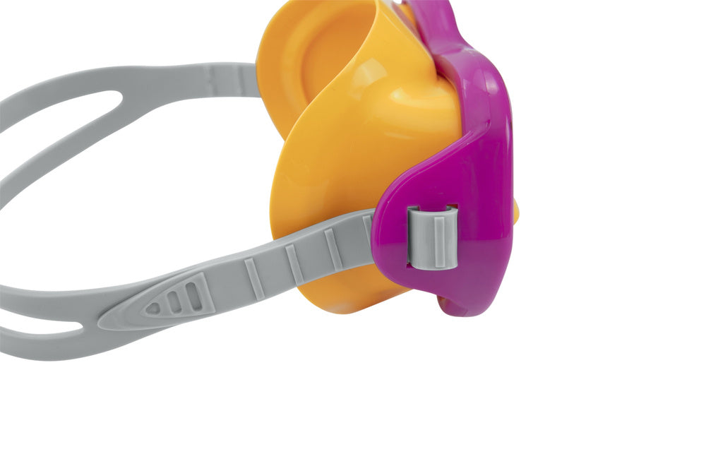 Nardymo kaukė su vamzdeliu, rožinė