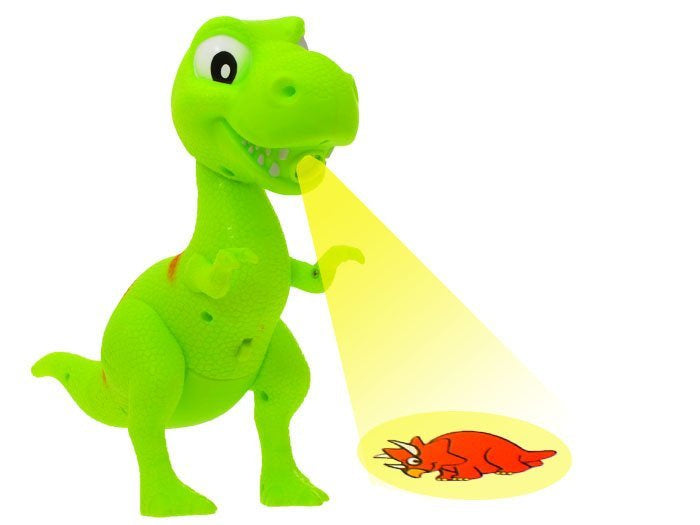 Projektorius dinozauras su rašikliais