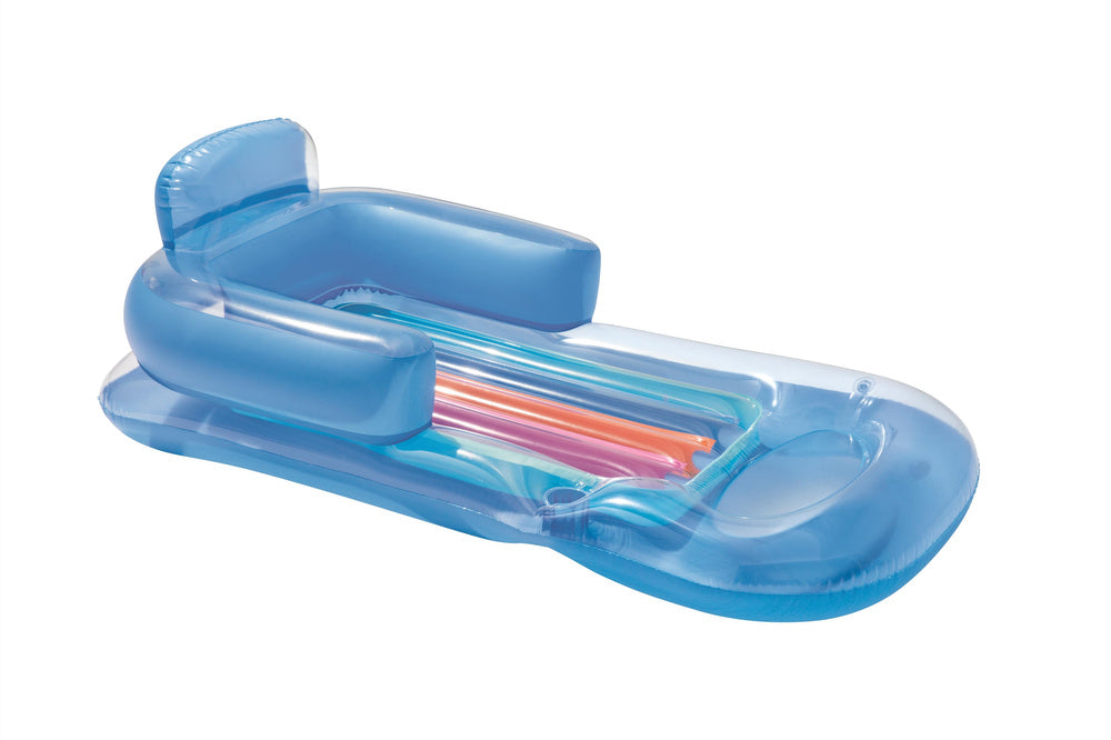 Pripučiamas čiužinys fotelis 161 x 84 cm, mėlynas