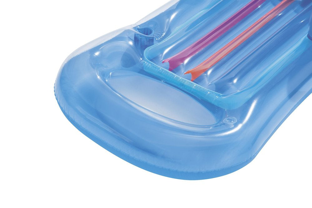 Pripučiamas čiužinys fotelis 161 x 84 cm, mėlynas