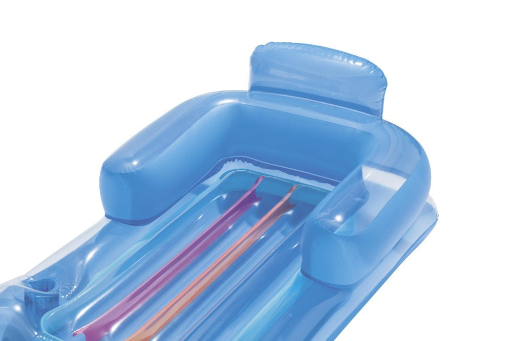 Pripučiamas čiužinys fotelis 161 x 84 cm, mėlynas