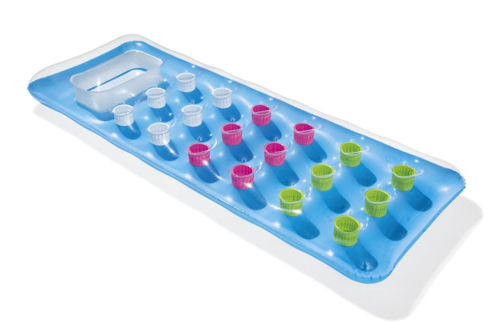 Pripučiamas vandens čiužinys 188 x 71 cm, mėlynas