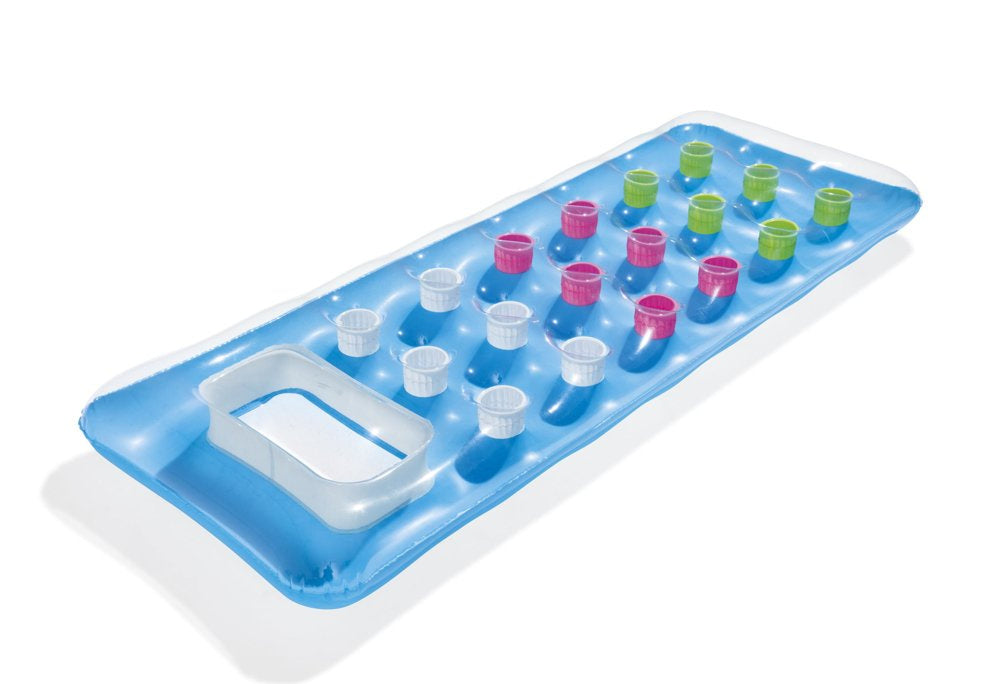 Pripučiamas vandens čiužinys 188 x 71 cm, mėlynas