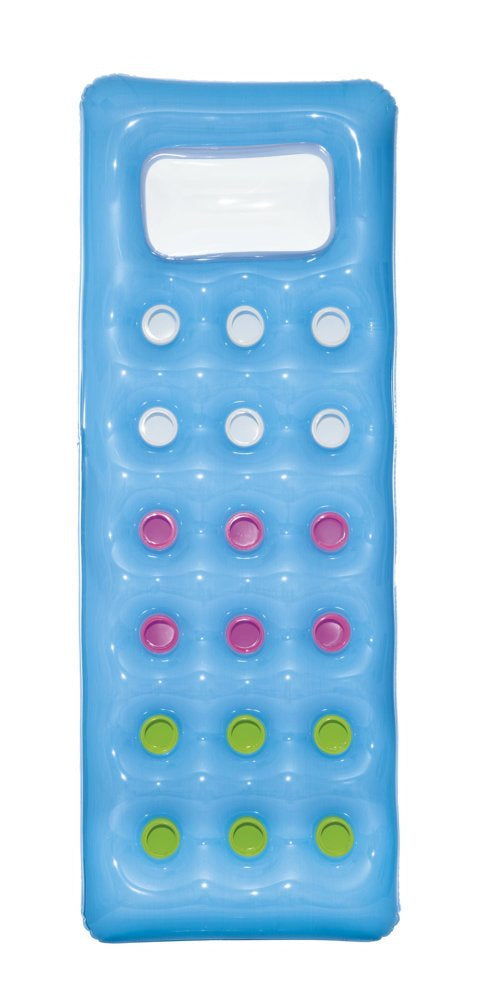 Pripučiamas vandens čiužinys 188 x 71 cm, mėlynas