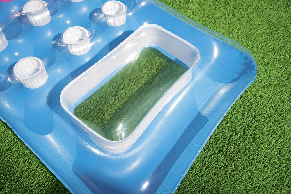 Pripučiamas vandens čiužinys 188 x 71 cm, mėlynas