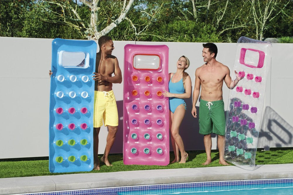 Pripučiamas vandens čiužinys 188 x 71 cm, mėlynas