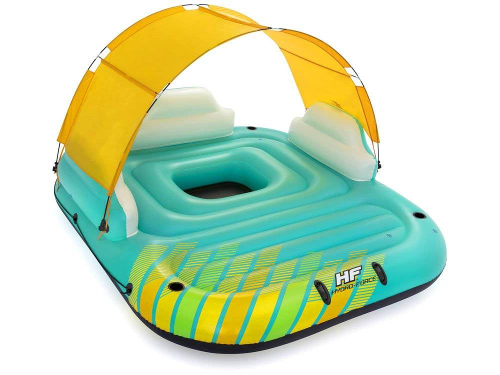 Pripučiama plaukiojanti sala Sunny Lounge 300 x 275 cm Bestway 43407