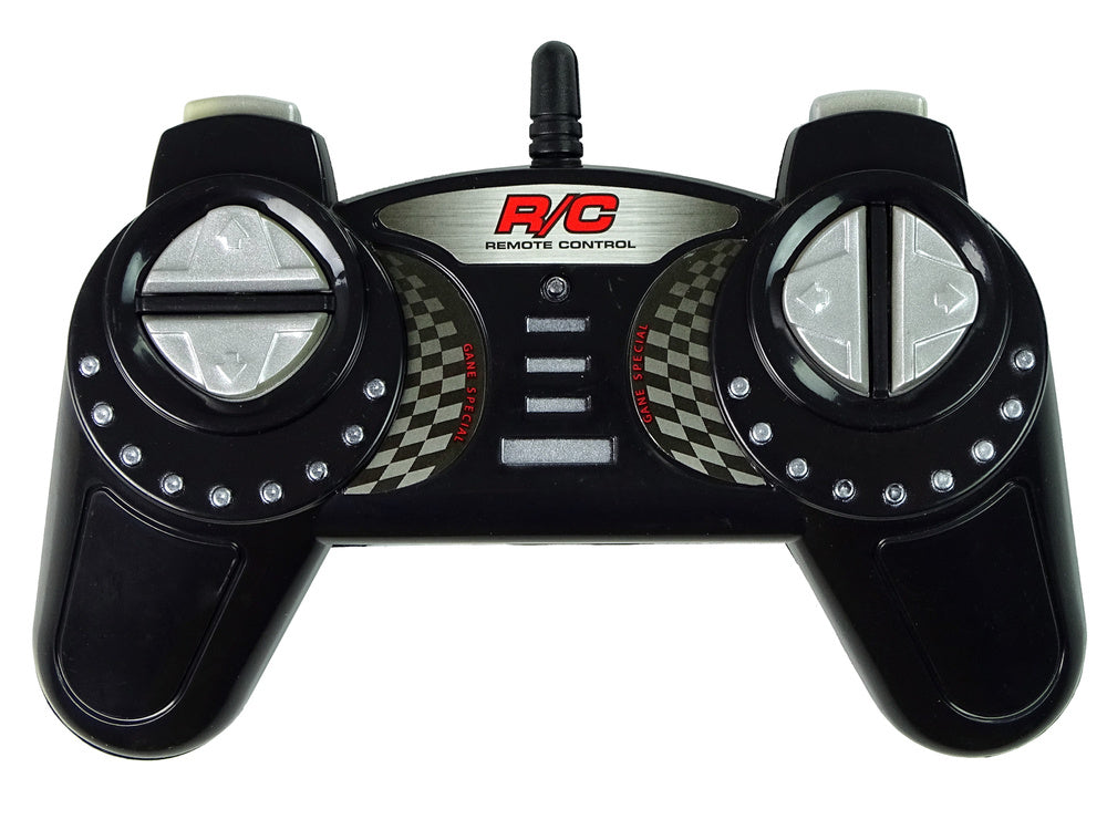 Nuotoliniu būdu valdomas sportinis automobilis BMW, juodas