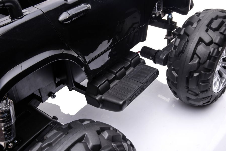 Vienvietis vaikiškas elektromobilis Mercedes DK-MT950, juodas