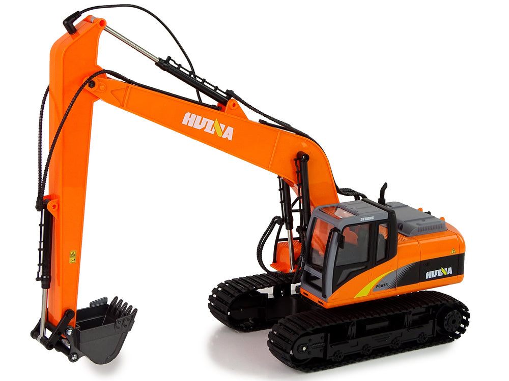 Nuotoliniu būdu valdomas vikšrinis ekskavatorius