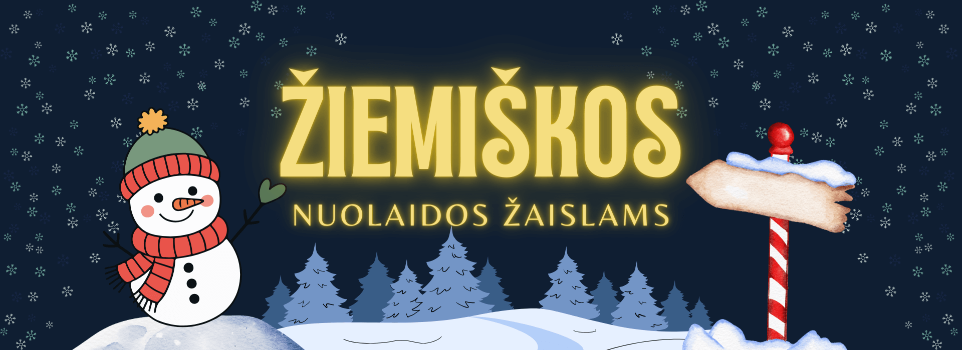 Žiemiškos nuolaidos vaikiškiems žaislams