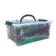 Safari figūrėlių rinkinys su kilimėliu 24 el., WOOPIE