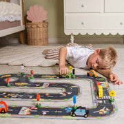 Miesto kelių dėlionė vaikams 21 vnt., WOOPIE GREEN