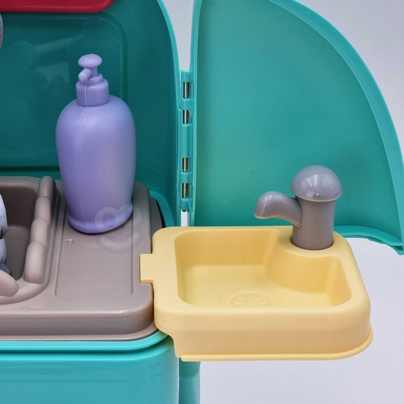 Nešiojamas šuniuko priežiūros rinkinys kuprinėje, Woopie