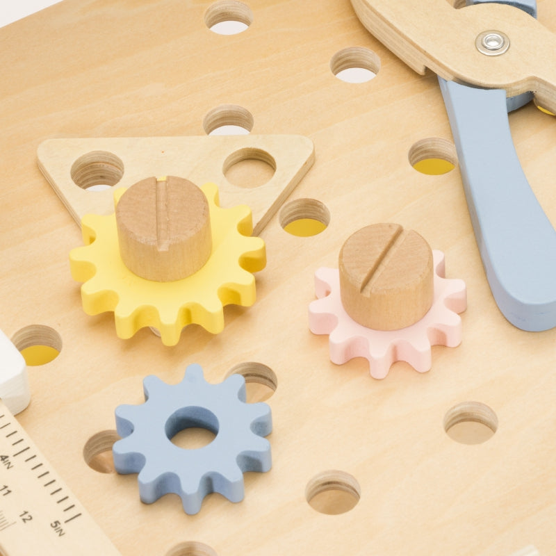 Medinis darbastalis su piešimo lenta ir priedais,  Classic World