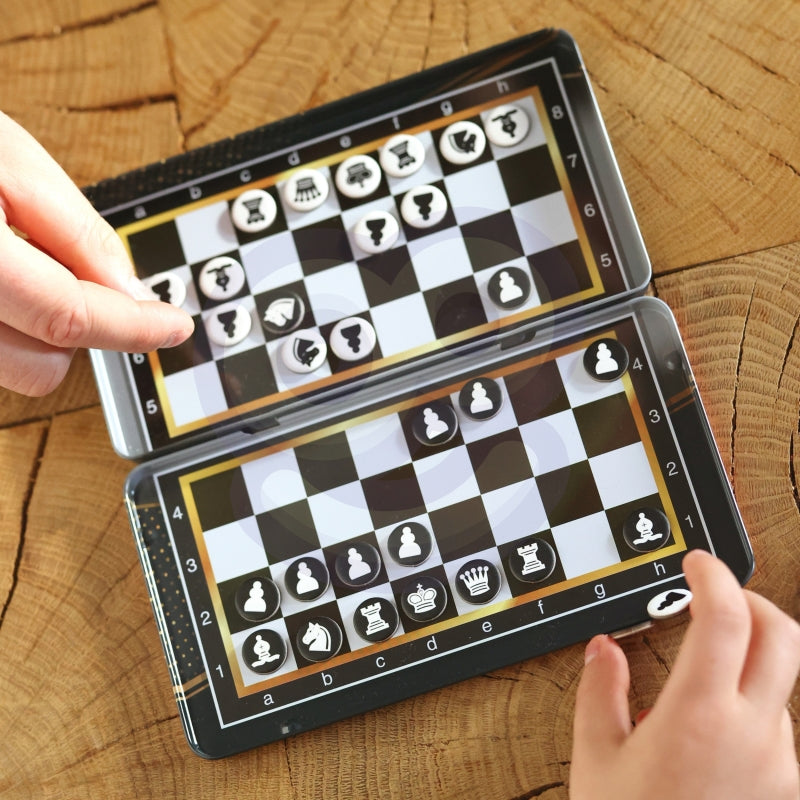 Magnetinių šachmatų žaidimas 2in1, WOOPIE