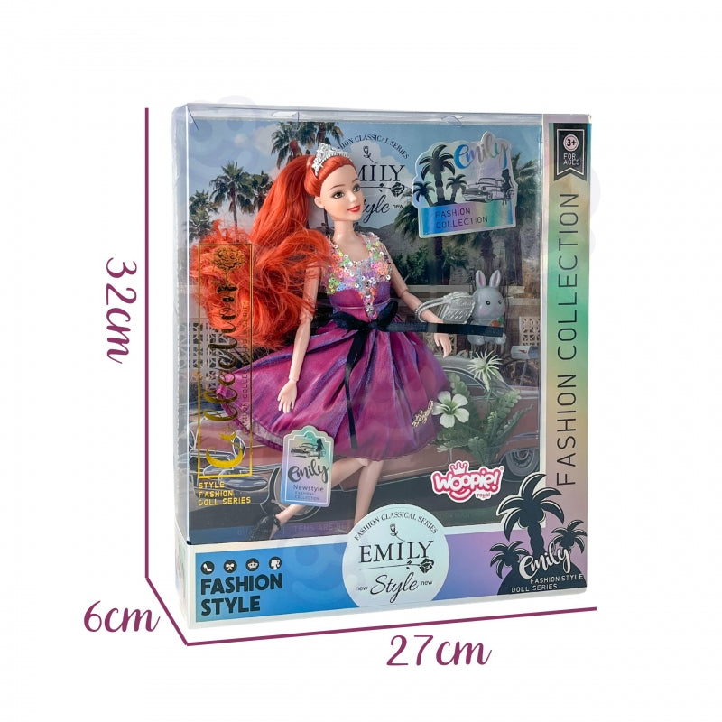 Stilinga lėlė Emi su aksesuarais  WOOPIE ROYAL