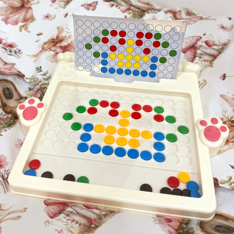 Montessori magnetinė lenta MagPad, WOOPIE, zuikis, rožinis