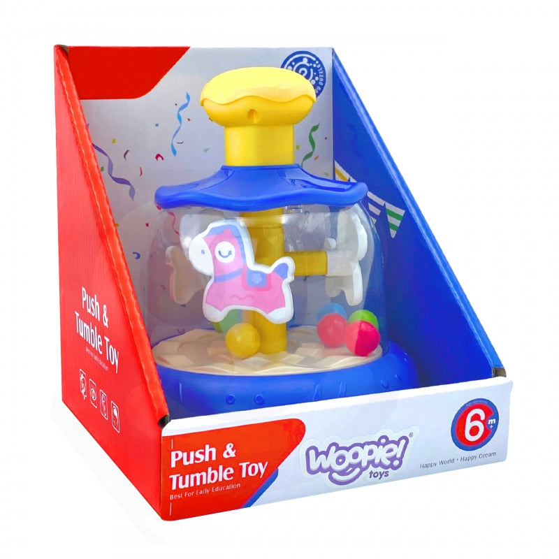 Žaislinė besisukanti karuselė, mėlyna, WOOPIE