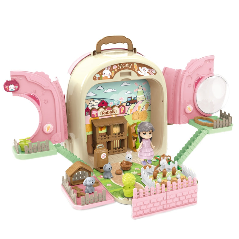 Triušiukų priežiūros rinkinys 3in1 kuprinėje, Woopie