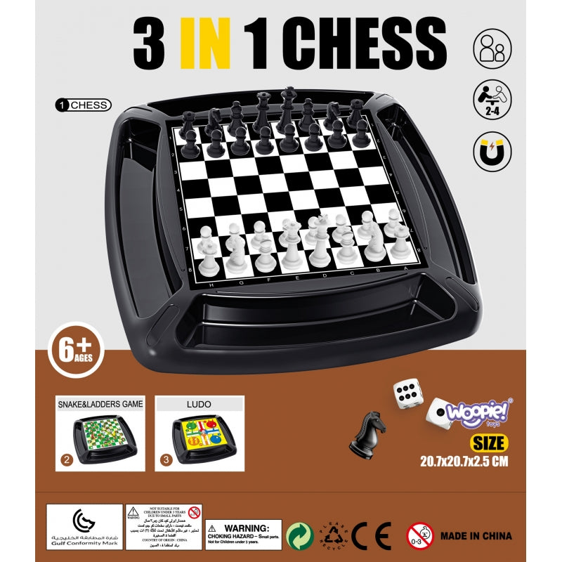 Stalo žaidimų rinkinys vaikams 4in1, WOOPIE