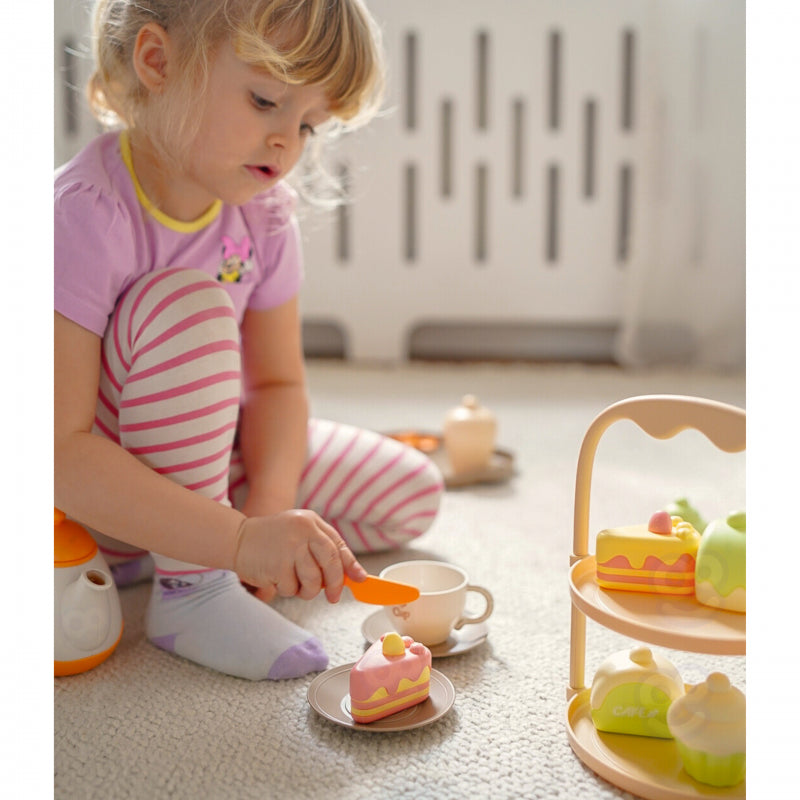 Medinis arbatos ir desertų rinkinys 25 el. WOOPIE