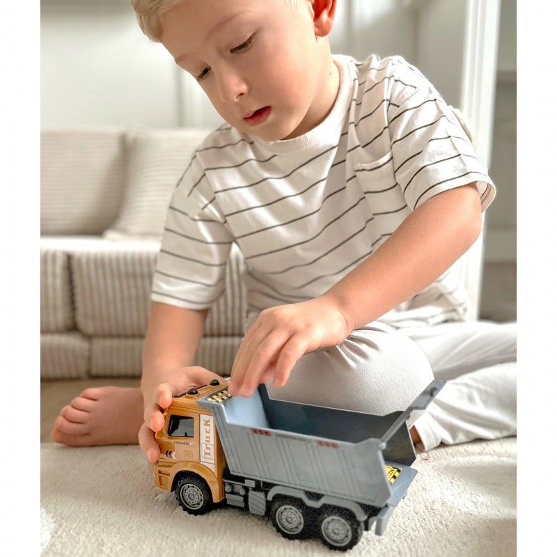 Žaislinis statybinės technikos rinkinys 6in1, WOOPIE